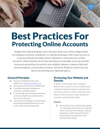 Free Checklist: Online Account Management